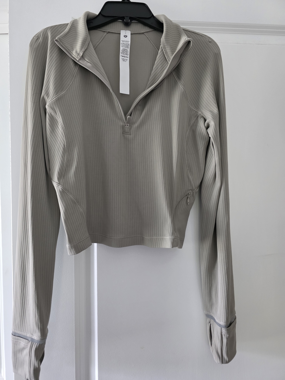 lululemon It's Rulu Ribbed Quarter-Zip Pullover